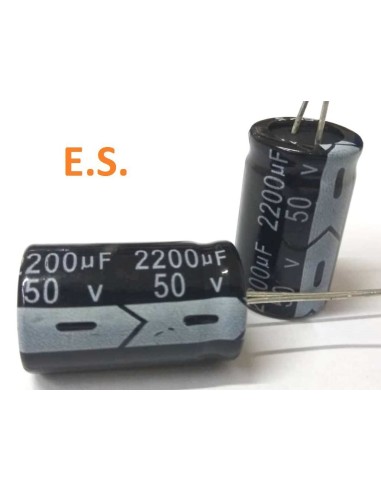 Lot De 5 Condensateurs électrolytiques Samwha 220µF 35V - Low ESR, 105°C, Radiaux, Neufs