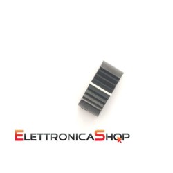 POMELLO PER POTENZIOMETRO A SLITTA COLORE NERO