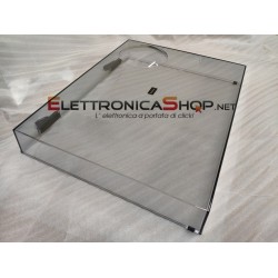 Coperchio originale con cerniere Panasonic RYF1035-Q2 / TTFA0572 per Technics SL-1200G