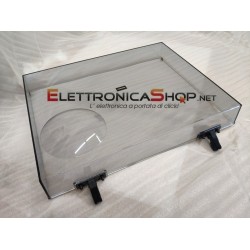 Coperchio originale con cerniere Panasonic RYF1035-Q2 / TTFA0572 per Technics SL-1200G 2