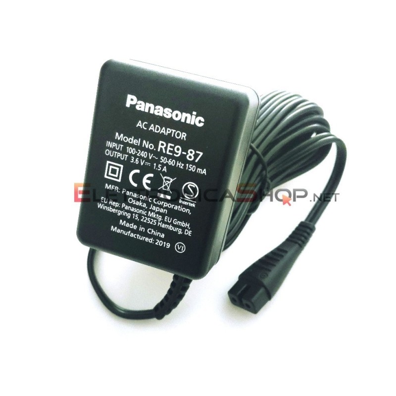 Alimentatore caricabatteria per rasoio Panasonic ER161 ER1611 WER1611K7764 (ex WER1611K7P64)