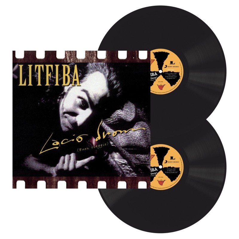 Litfiba - Lacio Drom 180 Gr. Black Limited Edition Sigillato!