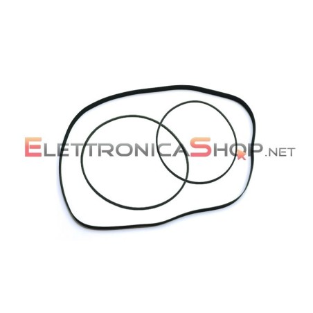 Kit 3 cinghie compatibili per piastra a cassette SONY TC-W370