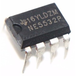 OP AMP,DUAL LOW NOISE,5532,DIP8 TYP: NE5532P