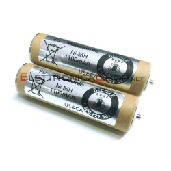 Coppia di batterie 1100mAh per rasoio Panasonic ER160 WER160L2506 ex WER160L2504