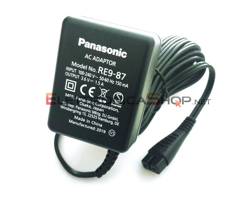 ER-1611 tagliacapelli vhbw alimentatore AC compatibile con Panasonic ER-161 