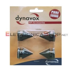 Kit 4 isolatori acustici Dynavox per componenti HiFi