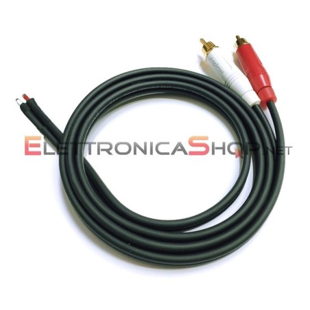 Cavo phono RCA Amphenol per Technics SL-1200/SL-1210 MK2 1,2M
